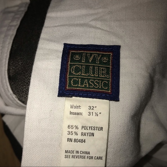 Ivy Club Classic Men’s Dress Pants - Picture 5 of 5